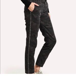 NWT Sundry Camo pants with Sparkle Detail